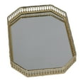 thumbnail image 2 of Gold Tray DecorativeMirror Tray American Style Perfume Tray Mirror Tray Ultimate Comfort, 2 of 5