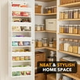 thumbnail image 3 of SpaceAid Over The Door Organizer with 5 Large Pockets and 10 Mesh Side Pockets, 1 Pack, White, 3 of 4