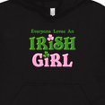thumbnail image 3 of Inktastic Loves an Irish Girl Youth Hoodie Sweatshirt, 3 of 4