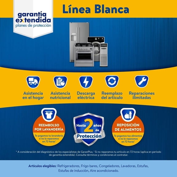 Garantía Extendida 2 años - $10,001 a $50,000