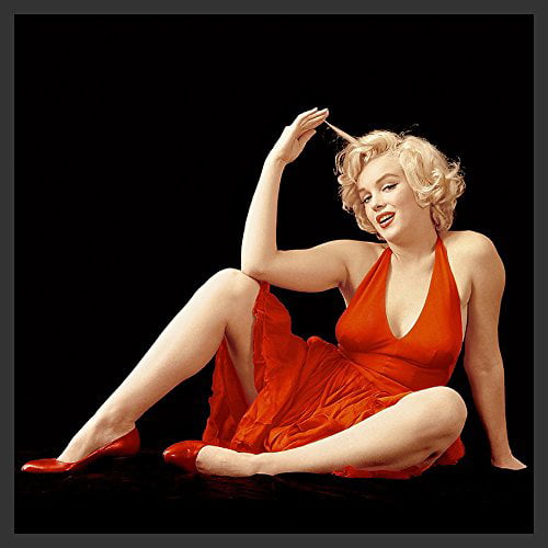 FRAMED Marilyn Monroe Dress 12x12 Art Print RARE PhotographMADE IN THE USAComes ready to hangProfessionally framed - Walmart.com