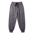 thumbnail image 2 of Jerdar Men's Cotton Jogger Sweatpants Tapered Cuffed Ankle All Season Four Season Gym Workout Fitness Athletic Casual Comfortable Soft Long Pants Trousers, 2 of 9