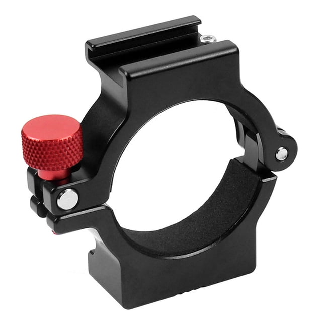 Monstrate Clip de abrazadera de anillo O para zapata, adaptador de montaje de micrófono, luz de relleno LED, micrófono, piezas de cámara, accesorios de Electrónica
