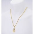 thumbnail image 4 of Hiphop 14K Gold Plated Mini Sports Basketball Rim Hoop Pendant 24 inch Rope Chain Necklace HC 1109 G / Metaltree98, 4 of 4