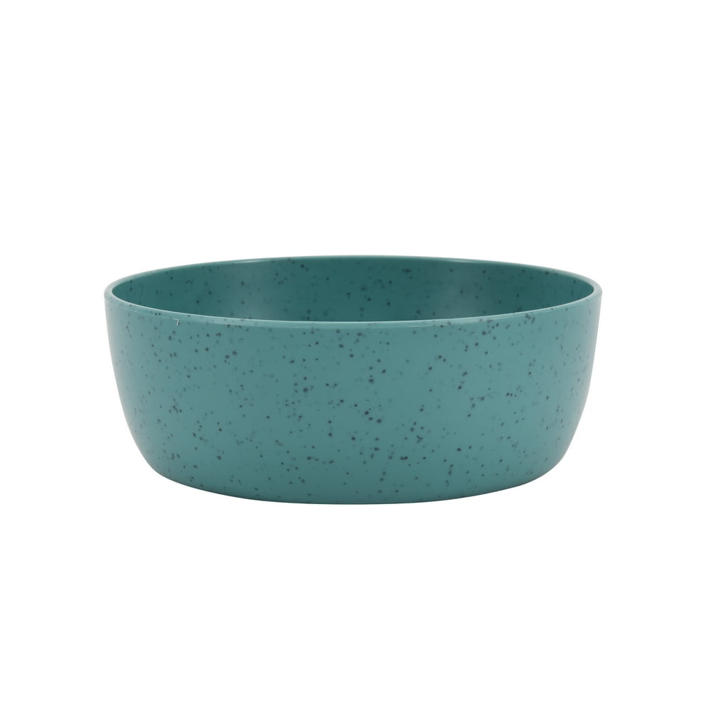 Mainstays Aqua Slate 38Ounce EcoFriendly Recycled Plastic Round