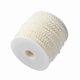 thumbnail image 5 of Rollo de 40 m de perlas artificiales de 4 mm para decoración de bodas, festivales y fiestas, color beige., 5 of 14