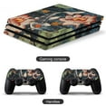 thumbnail image 2 of Decal Skin for PS4 Slim / PS4 Pro / PS4, Whole Body Vinyl Sticker Cover for Playstation 4 Console and Controller (Koi Fish Vintage Japanese), 2 of 5
