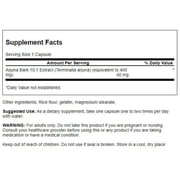 Swanson Full Spectrum Arjuna Bark (10:1) 40 mg 60 Capsules