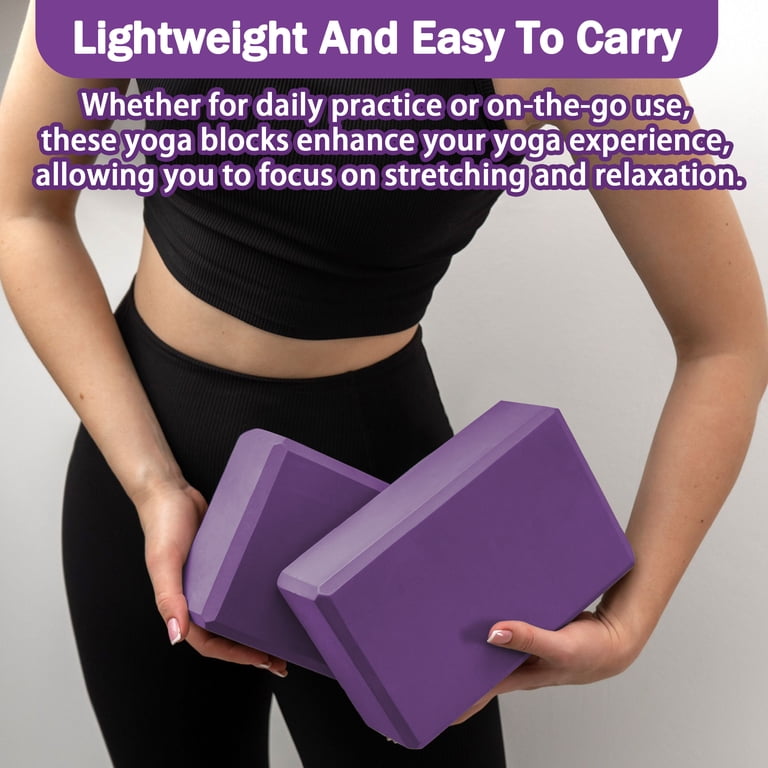Yoga Block and Strap Set With Metal D-Ring photo 4