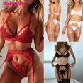 thumbnail image 3 of Thickever/conjunto de lencería sexy de encaje para mujer/brasier de encaje/ropa interior npangjing, 3 of 3