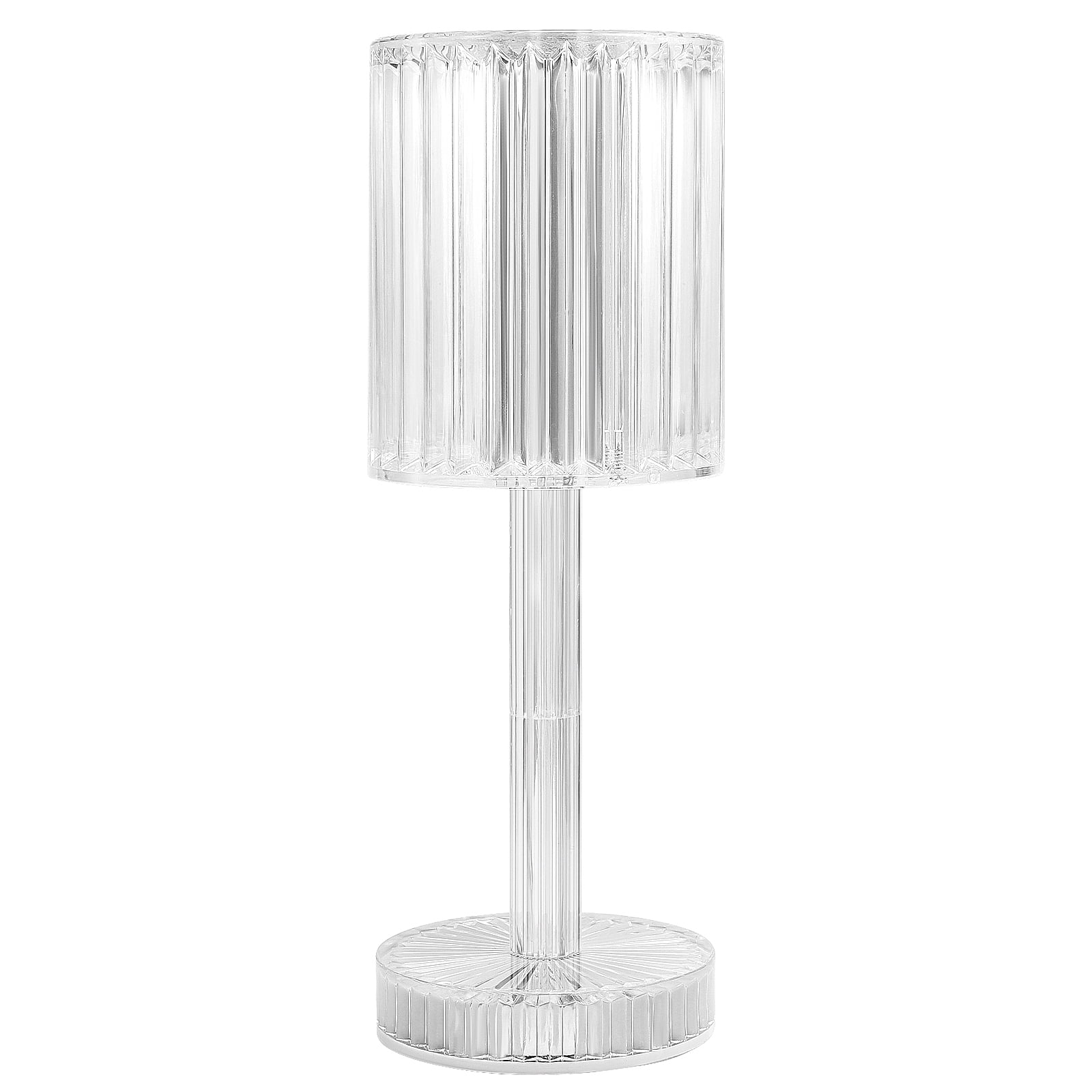 2BK Crystal Table Lamp, USB Charging Touch Lamp