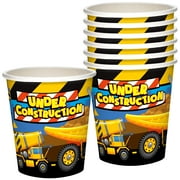 Construction Cups - Construction Party Supplies 24 Count