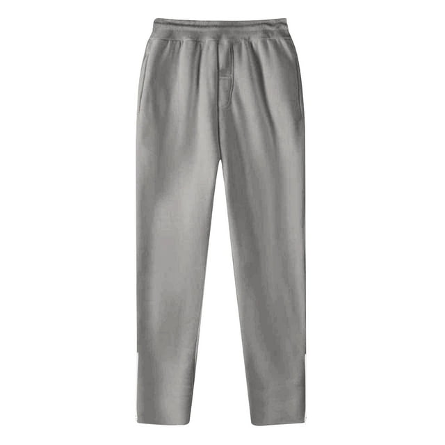 Yuyuzo Womens Sweatpants Fleece Lined Solid Color Straight Leg Running Pants Workout Loose Comfy Trousers