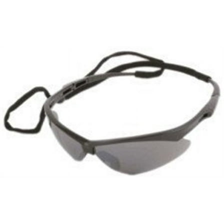 V30 Nemesis Safety Glasses Black Frame, Smoke Lens