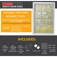thumbnail image 6 of Magic Mesh Magnetic Window Screen, 6 of 6