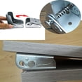 thumbnail image 5 of EcoNesxp 1 pair 2 pack table leg hinge folding bracket self-locking hinge leg accessories and corner braces suitable for folding leg folding workbench kitchen folding table piece pack table leg hinge, 5 of 5