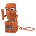 thumbnail image 1 of Tung Tung Tung Sahur Keyboard Clicker Keychain With Sound And LED Light Italian Brainrot Stress Toy For Adults, 1 of 9