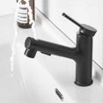thumbnail image 1 of Grifo para fregadero de cocina, apto para agua fría y caliente, grifos de baño de acero inoxidable de fácil instalación, diseño ergonómico con rociador extraíble, material sin plomo para una limpieza, 1 of 2