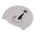 thumbnail image 4 of Swimming Head Cover, Silicone Effective Swim  Protective  For Water Sports For Adult Cat Printing, 4 of 8