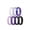 Pack H: White, Pastel Lilac, Galaxy, Lilac Luster, Chive Blossom, Acai, Black, variant on ThunderFit Women’s Silicone Wedding Rings – 5.5mm Wide, 2mm Thick Engagement Rings, Rubber Engagement Bands, 7-Pack