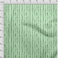 thumbnail image 4 of oneOone Cotton Cambric Mint Green Fabric Abstract Stripes Quilting Supplies Print Sewing Fabric By The Yard 42 Inch Wide, 4 of 6