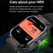 Rainbuvvy GT55 2.01 Inch Smart Watch Portable Bluetooth Headset IP67 Support Android 5.0/iOS 9 Compatible Sports Watch Silver