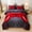 Red, variant on Btargot 3 Piece Gaming Geometric Lightweight Twin Bedding Comforter Set Game Console Blue