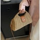 thumbnail image 4 of Bolsa cruzada de paja Molodo con asa superior de rattan para mujer, 4 of 7