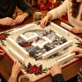 thumbnail image 6 of Christmas Mahjong Mat for Table, No Creases, Ships Rolled, 31.5 x 31.5 Non-Slip Noise Reduction Gaming Mat for Mahjong Poker Card Board Games Dominoes, 6 of 7