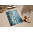 thumbnail image 5 of Flower Rug, Daisy Flower In Glass Bottles Rugs, Daisy Lover Gift Rugs, Stair Rugs, Daisy Lover Gift Rug, Anti-Slip Carpet Rug, Blue Rug, 2.6'x4' - 80x120 cm, 5 of 8