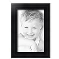 thumbnail image 2 of ArtToFrames 8.5x14 Inch Satin Black Reverse Step Picture Frame, This Black Wood Poster Frame is Great for Your Art or Photos, Comes with Regular Glass (1419), 2 of 7