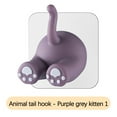 thumbnail image 1 of Dog Tail Coat Hooks For Wall, Wall-Mounted Hat Hanger Hooks,Cute Towel Hooks For Bathroom,Decorative Dog Butt Wall Peg For Hanging,Bags,Key,Purse, 1 of 3