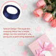 thumbnail image 4 of Gift Wrap Ribbon Wedding Clothes Making Supply Multi-color DIY Craft Accessories Festival Fabric Polyester Ribbons Box Ornaments Navy 38, 4 of 6