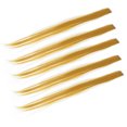 thumbnail image 2 of Colored Hair Clip,  Clip 5pcs Long Straight Complement Natural Hair  For Cosplay For Women Gold, 2 of 8