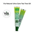 thumbnail image 3 of Via Natural Ultra Care Tea Tree Oil Moisturizing Oil for Hair, Scalp & Body - 1.5 Fl. Oz ( 4 Pack ), 3 of 5
