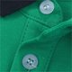 thumbnail image 5 of Blusa y camisa de manga corta con cuello vuelto y botones para niños Camiseta de manga corta con cuello vuelto y botones para niños Talla mediana a grande Casual Cómoda Top de poliéster para niños, 5 of 7