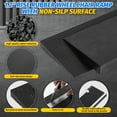 thumbnail image 6 of 1.2" Rise Threshold Ramp for Doorways, 33069 Lbs Load Capacity, Anti-Slip Wheelchair Ramp Portable Wheelchair Ramp Adjustable & Cuttable for Doorways, Curb, Sweeper, Power Scooters, 6 of 9