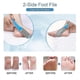 thumbnail image 3 of Foot File Set, Feet Rasp Files, Foot Files For Callus Removers, Pedicure Tool Set, Stainless Steel Foot Rasp, Foot File For Pedicures And Foot Care, P, 3 of 4
