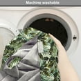 thumbnail image 2 of Philodendron Dog Crate Cover, Tropical Woodland Forest Jungle Scene of Jungle Leaves Botany, Easy to Use Pet Kennel Cover Small Dogs Puppies Kittens, 7 Sizes, Pale Green and Emerald, by Ambesonne, 2 of 6
