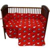 Georgia 5 Pc Baby Crib Logo Bedding Set