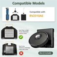 thumbnail image 3 of 9PCS Vacuum Replacement Parts for RV2310AE Matrix Robot Vacuum Cleaner Main Side Brush HEPA Filters Sponge Filter, 3 of 5