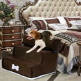 thumbnail image 2 of 3 Step Dog Step Protective Film Door Dog Stairs Pet Ladder Cover Greyhound Dog Accessories Removable Comfortable Non Saddle Bag for Dogs Dog Ramp Staircases Suitable for Small Dogs, 2 of 7