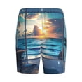 thumbnail image 7 of Daiia Ocean View Bedroom Mens Woven Stretch Pajama Short,Short Pajama Pants-3X-Large, 7 of 7