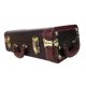 thumbnail image 4 of Estuche para saxofón, bolsa de transporte para saxofón alto, de piel sintética, grueso, acolchado, rígido, maletín ligero, portátil con asa, adecuado marrón, 4 of 10