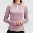 thumbnail image 5 of IROINNID Shirt Women Long Sleeve Gym Clothes for Women Yoga Sportswear Running Slim Top Blouse,Pink, 5 of 7
