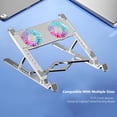 thumbnail image 2 of PC Laptop Cooler 2 Silent Fan PLEGABLE Notebook Cooling Pad Support (Plata), 2 of 6