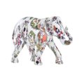 thumbnail image 1 of Decorative Figure DKD Home Decor Elephant White Resin Multicolour (23 x 9 x 17 cm), 1 of 3