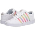 thumbnail image 5 of K-Swiss womens Court Pro Ii Sneaker, White/Pastel Rainbow, 9 US, 5 of 7