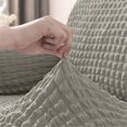 thumbnail image 3 of ANMINY Stretchy Slipcovers Lattice Sofa Covers All-Inclusive Pleated Ruffled Skirt Protector, 3 of 4