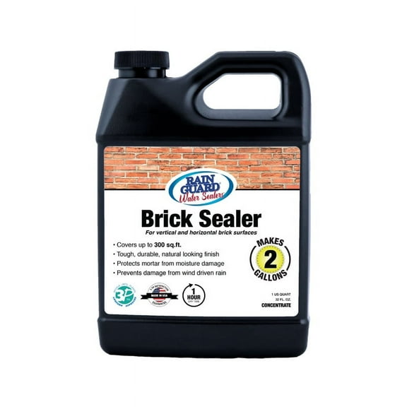 Brick Sealer, Natural Finish, 32 Fl Oz Concentrate